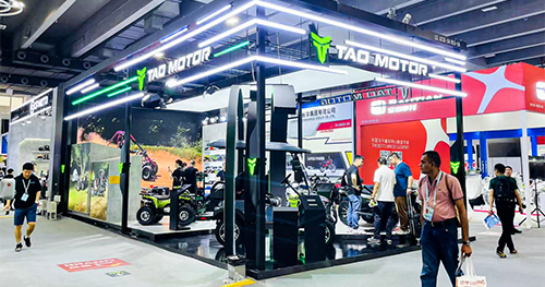 9888拉斯维加斯车业3大品牌亮相广交会，现场空气热烈！